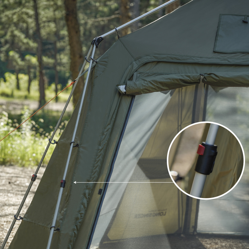 Hurtig åpen baldakin