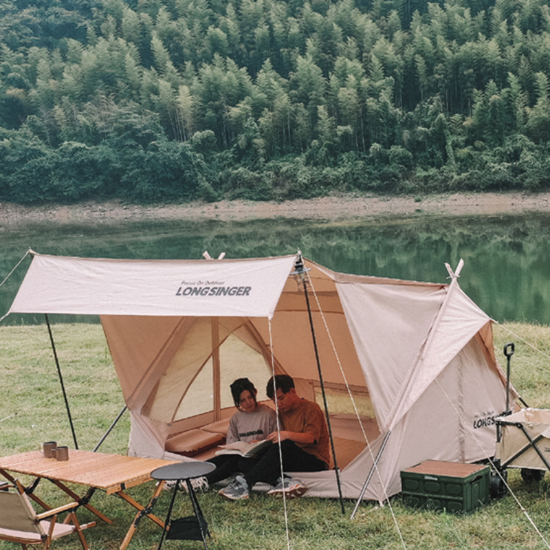 A-ramme teepee campingtelt